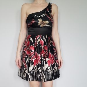 Mendocino one shoulder dress